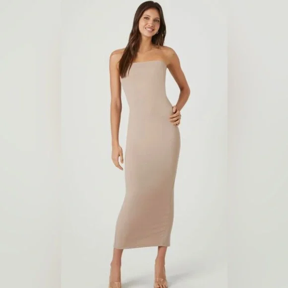 Forever 21 | Dresses | Nwt Contour Sculpt Bodycon Tube Midi Dress | Poshmark Forever 21 | Dresses | Nwt Contour Sculpt Bodycon Tube Midi Dress | Poshmark